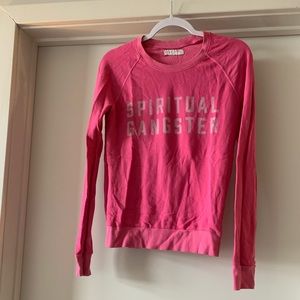 Spiritual Gangster Pink sweatshirt